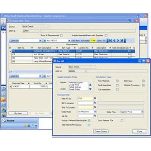 MISys Manufacturing Software